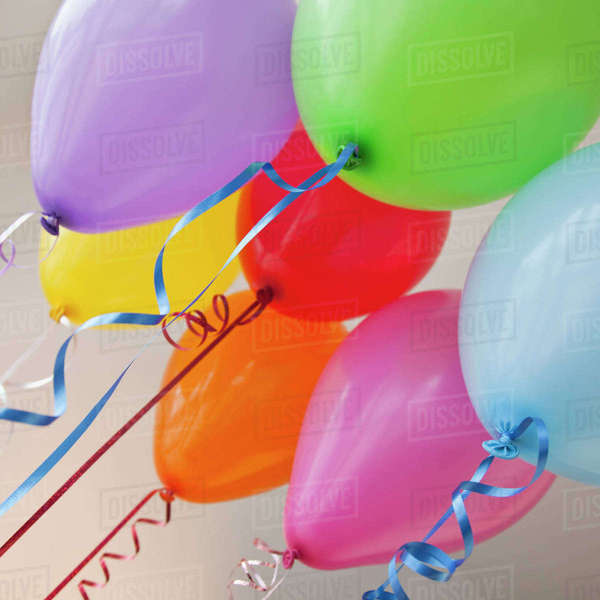 Colorful balloons Stock Photo Dissolve