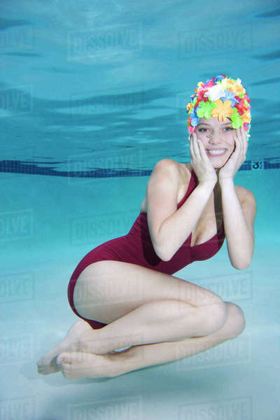bathing suit dissolves in water