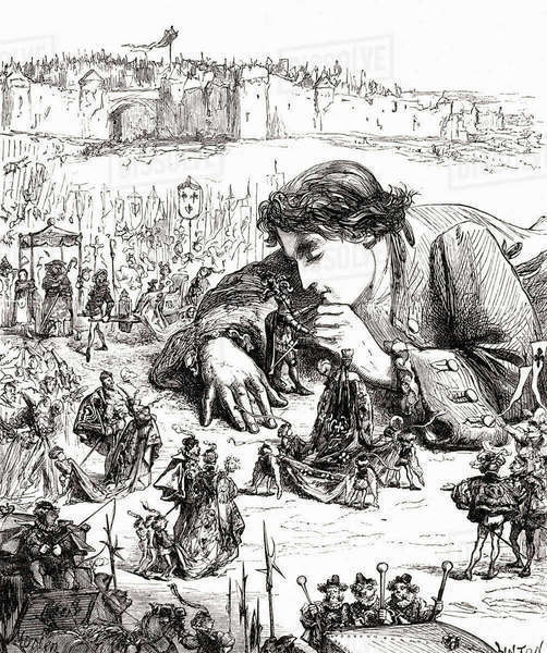 I lay on the ground to kiss his majesty and the empress's hands. From