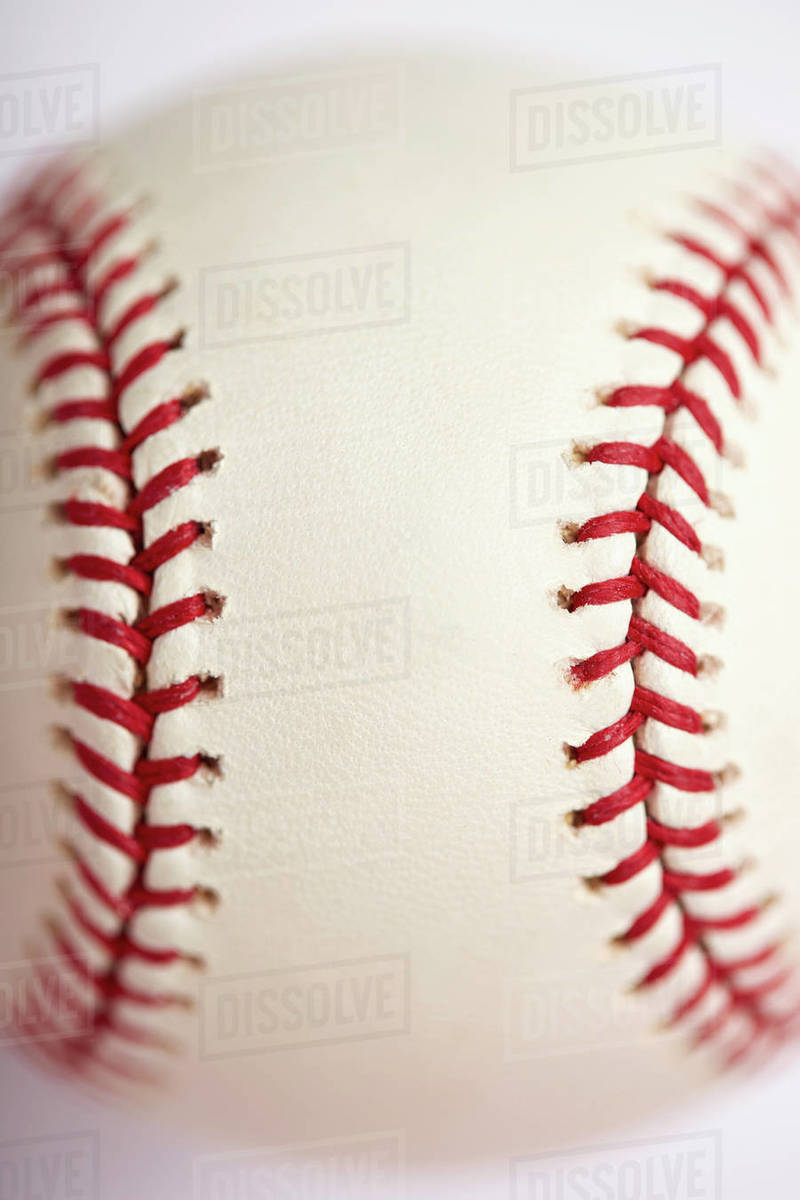 Close up of baseball Stock Photo Dissolve