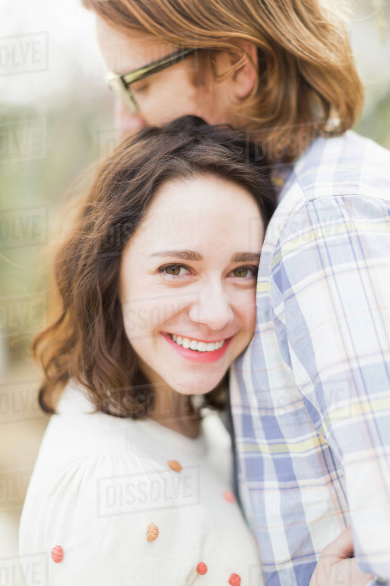 Couple embracing Stock Photo Dissolve