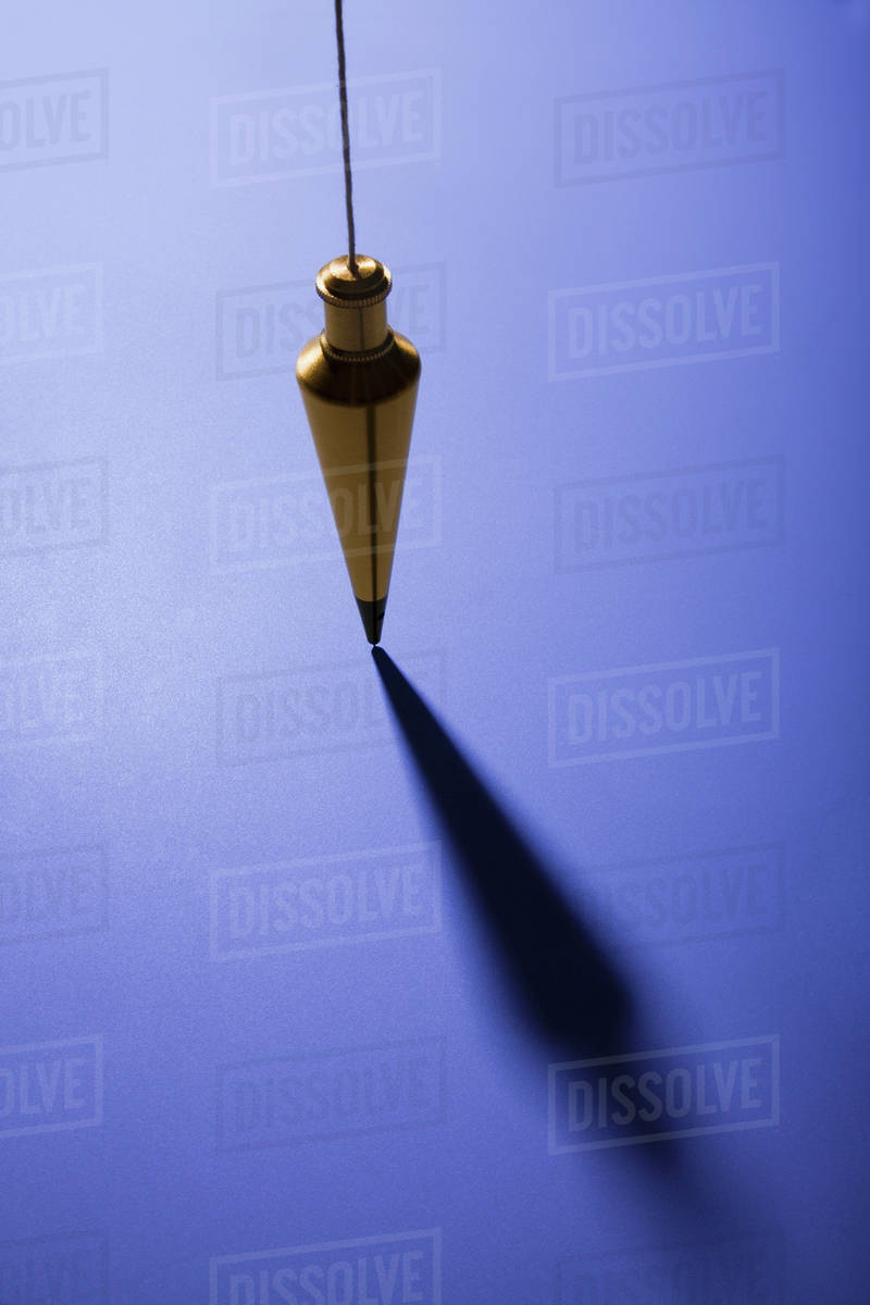 Plumb bob Stock Photo Dissolve