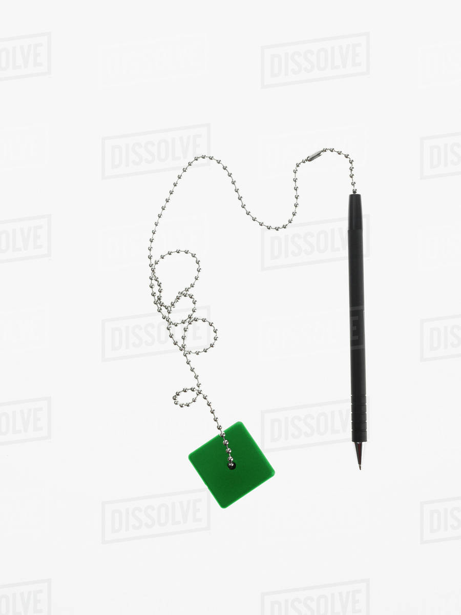 Pen on a chain Stock Photo Dissolve