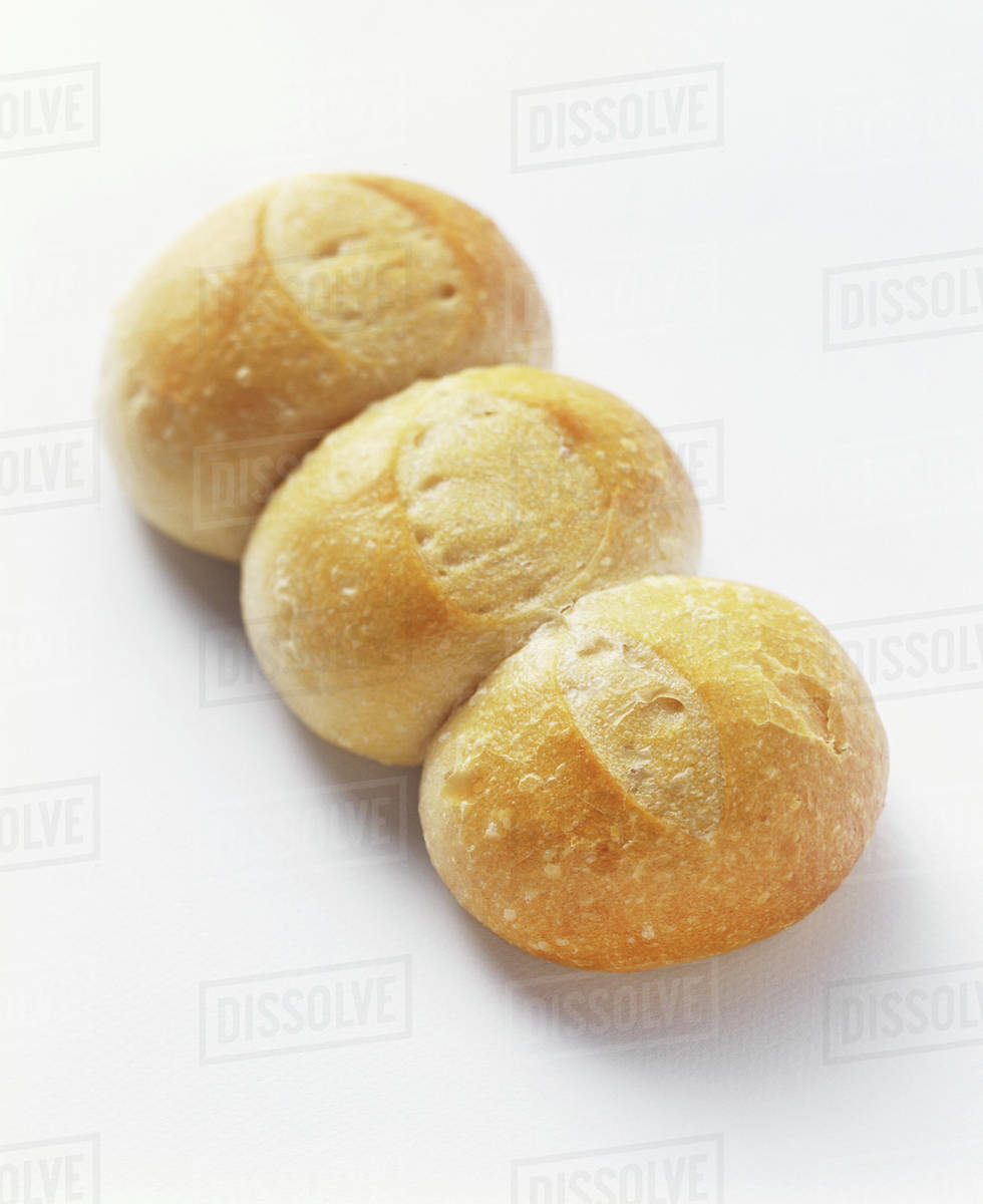 White Bread Rolls Stock Photo Dissolve