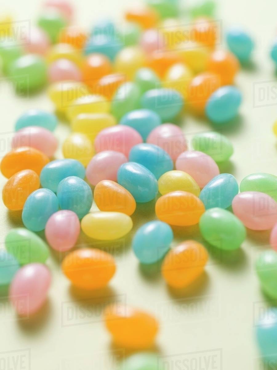 Assorted jelly beans Stock Photo Dissolve