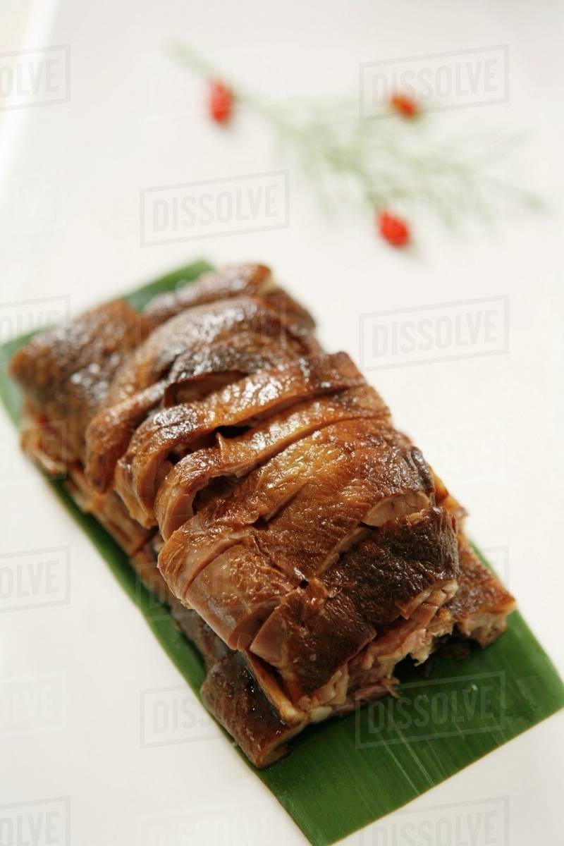 Marinated duck Stock Photo Dissolve