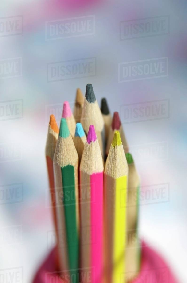 Crayons Stock Photo Dissolve