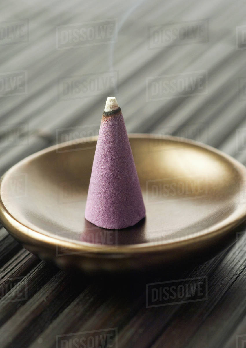 Cone of incense Stock Photo Dissolve