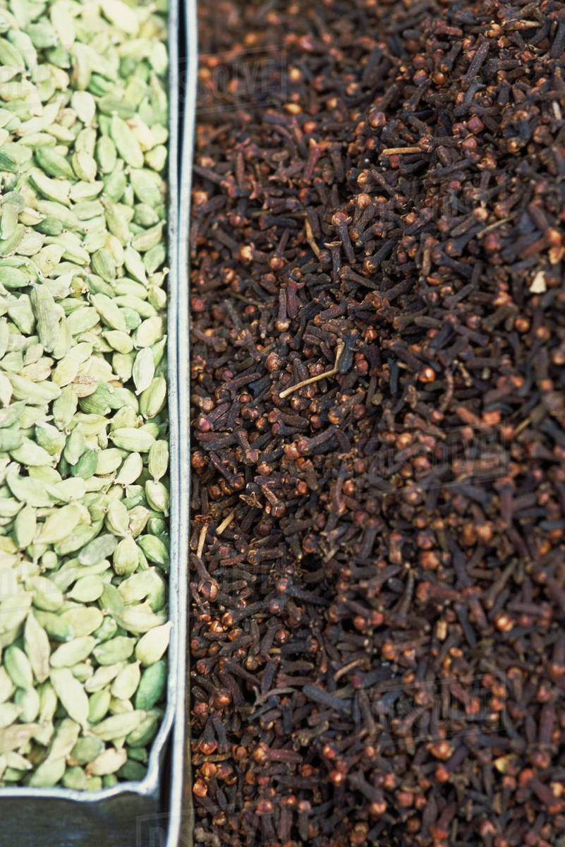 Cardamom and cloves Stock Photo Dissolve