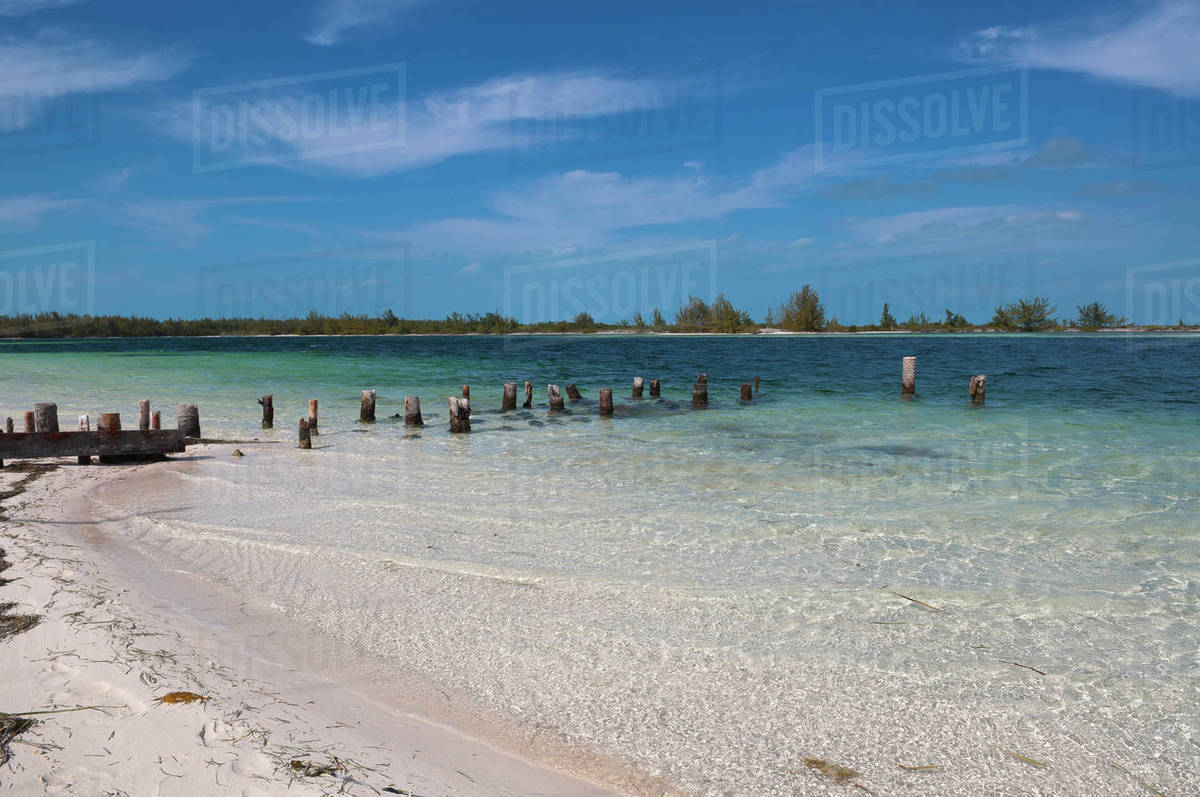 Beach, Cayo Largo, Canarreos Archipelago, Cuba Stock Photo Dissolve