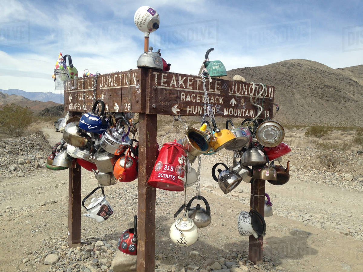 Teakettle Junction in Death Valley, California, United States of