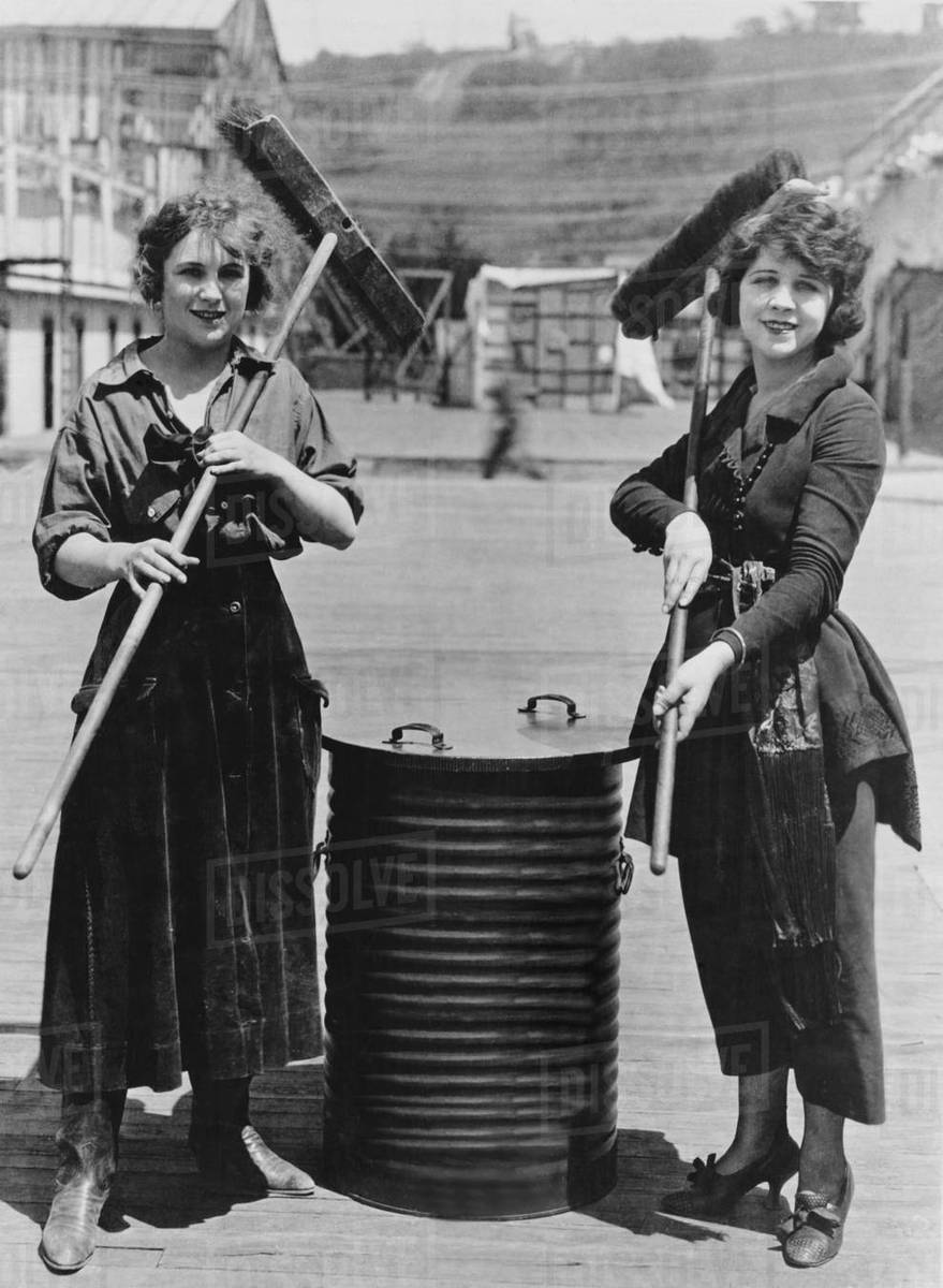 Broom clean Stock Photo Dissolve