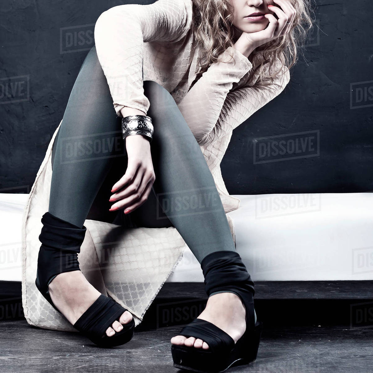 girls wearing high heels