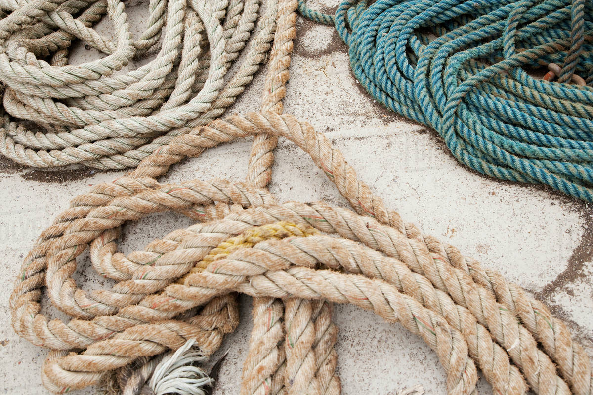 Coiled Ropes - Royalty-free Stock Photo | Dissolve