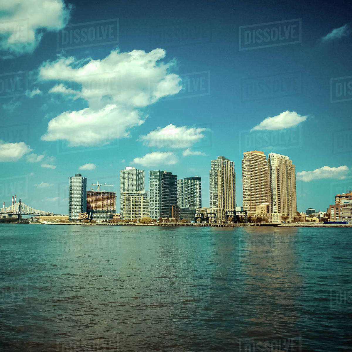 Long Island City Stock Photo Dissolve