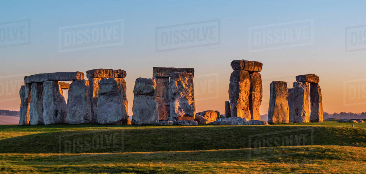 World famous rocks of Stonehenge in England - travel photography ...