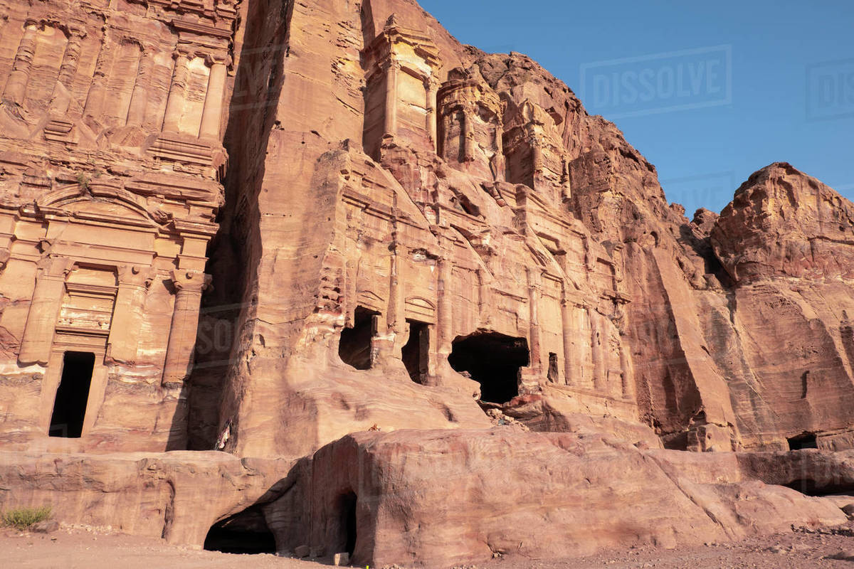 Palace tomb and royal tombs, Petra, UNESCO World Heritage Site