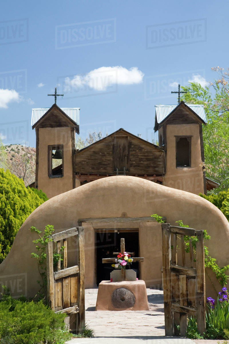 NM, New Mexico, Chimayo, El Santurario de Chimayo, known as Little Lourdes due to its reputation