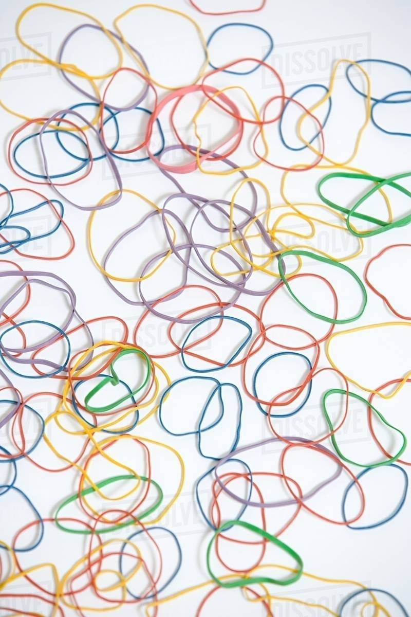 Rubber bands Stock Photo Dissolve