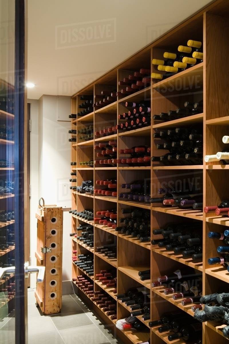 Wine cellar Stock Photo Dissolve