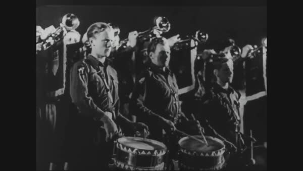 1940s - An international Communist rally is held. - HD Royalty-free ...