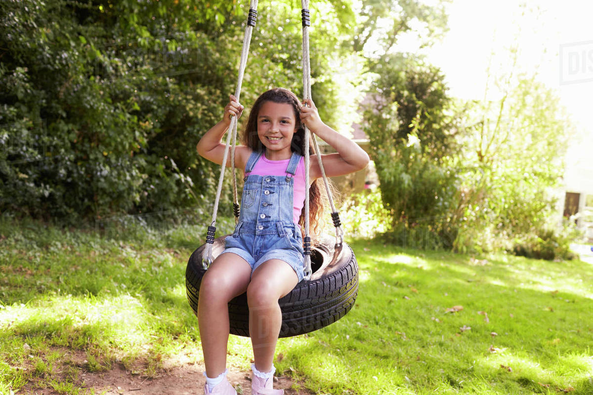 Young Girl Playing Young Girl Playing