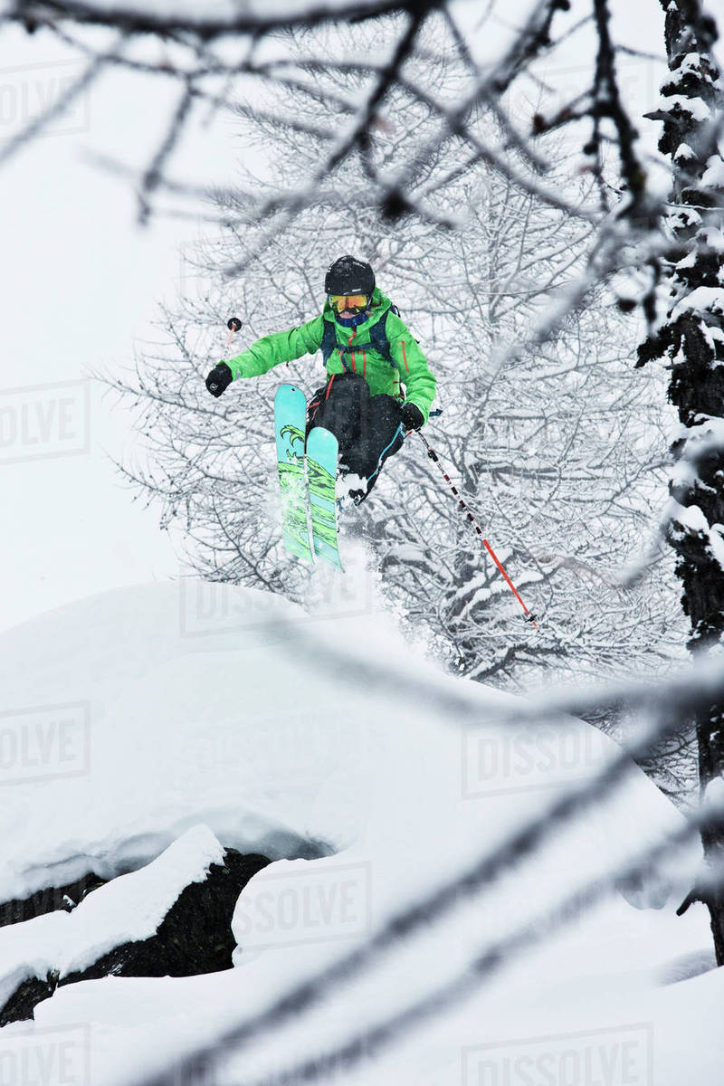 Person skiing Royalty-free stock photo