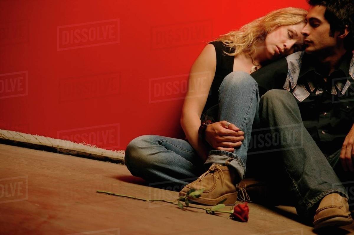 Couple Hanging Out Stock Photo Dissolve