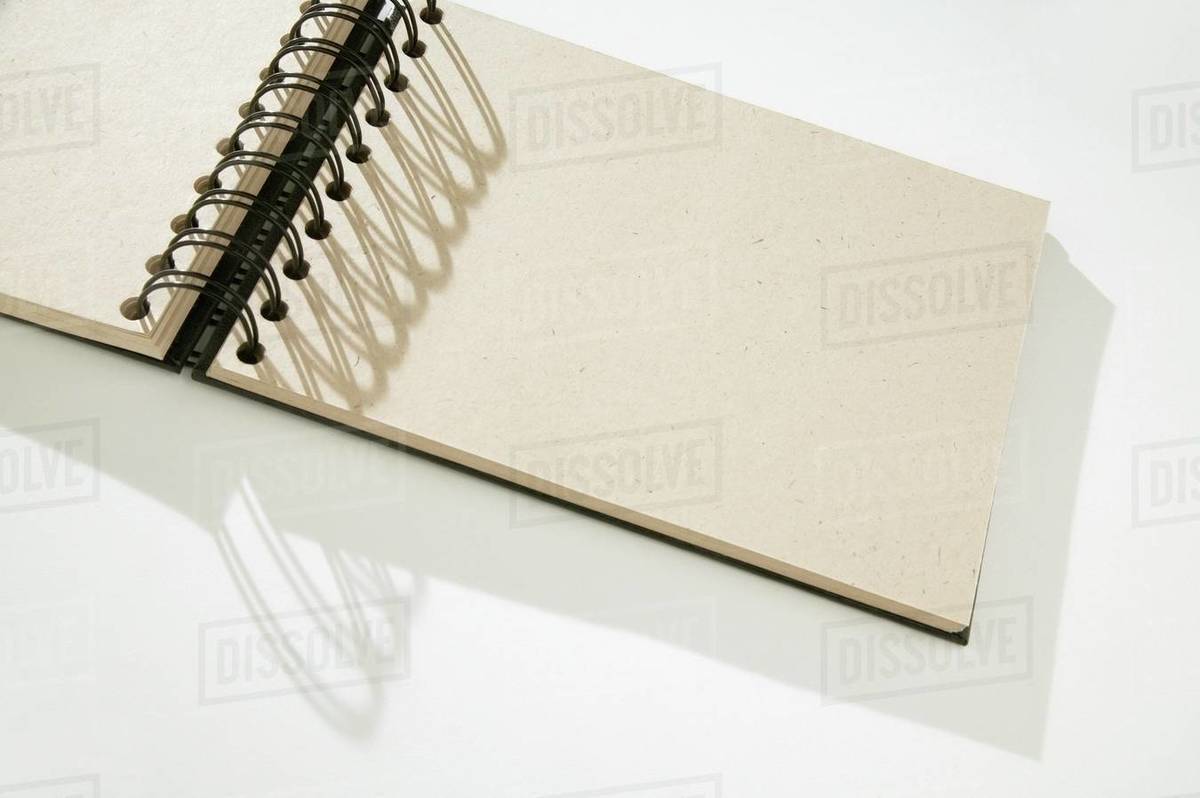 A Coil Book Stock Photo Dissolve