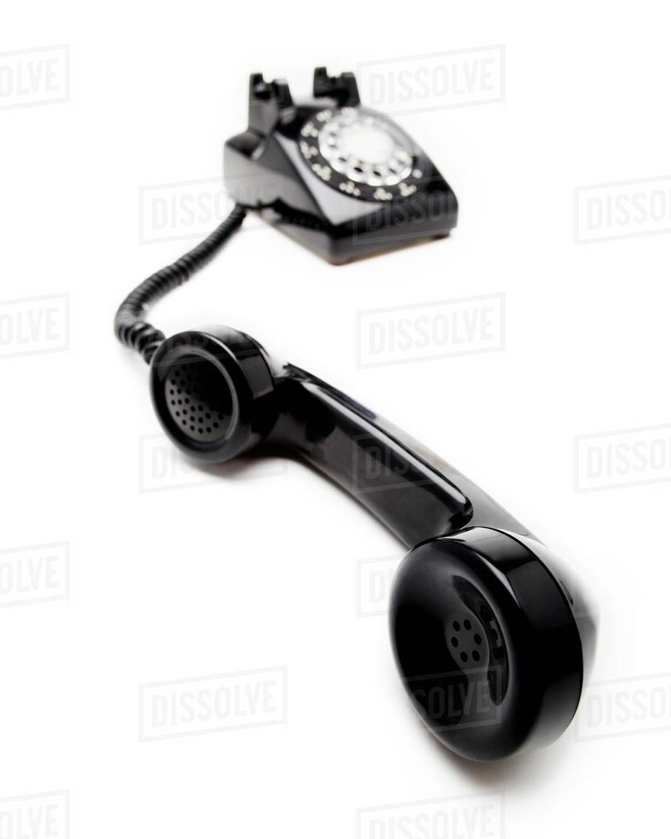 Telephone Receiver Off The Hook Stock Photo Dissolve