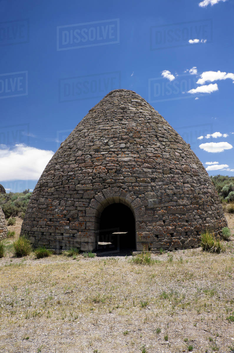 One ward charcoal oven in Ward Charcoal Ovens State Historic State Park