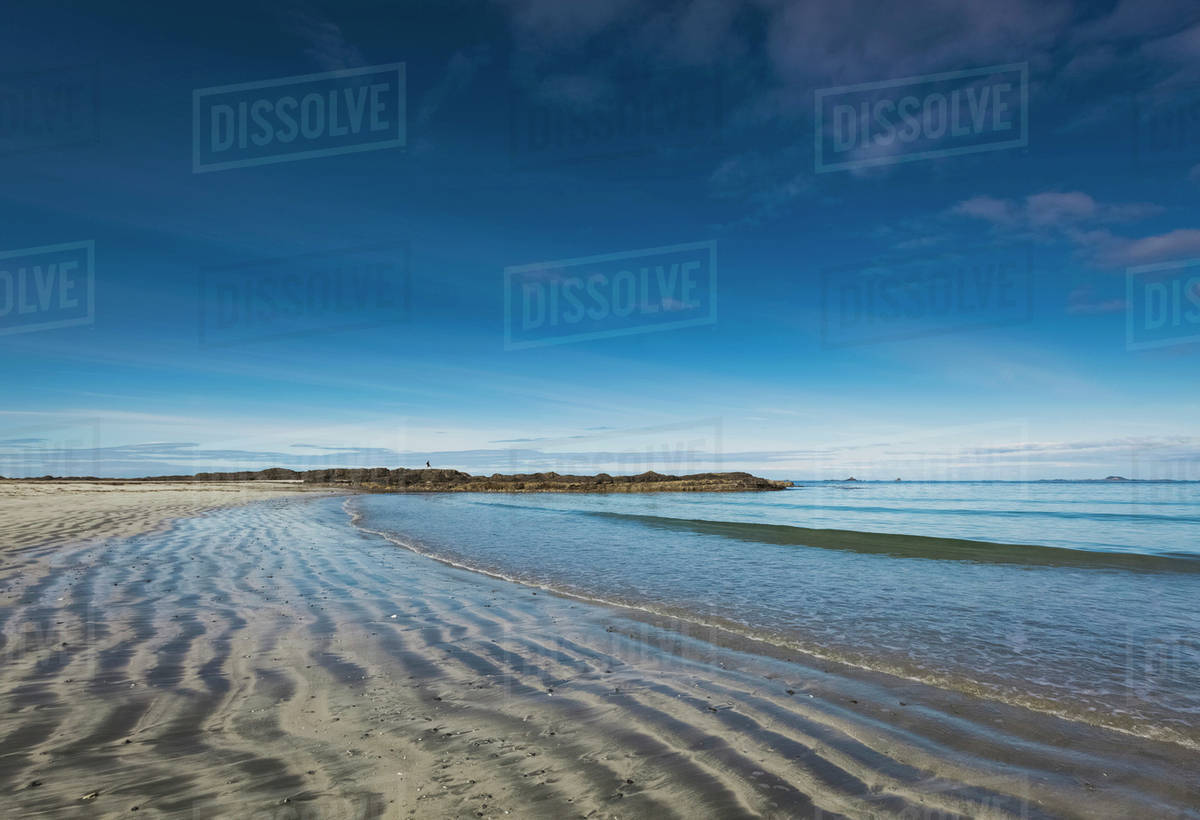View Of Rugged Point Marine Provincial Park On Vancouver Island