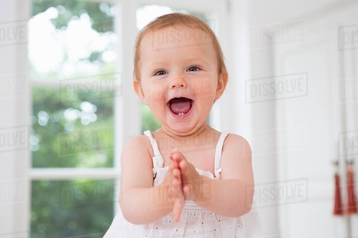 Little Girl Clapping