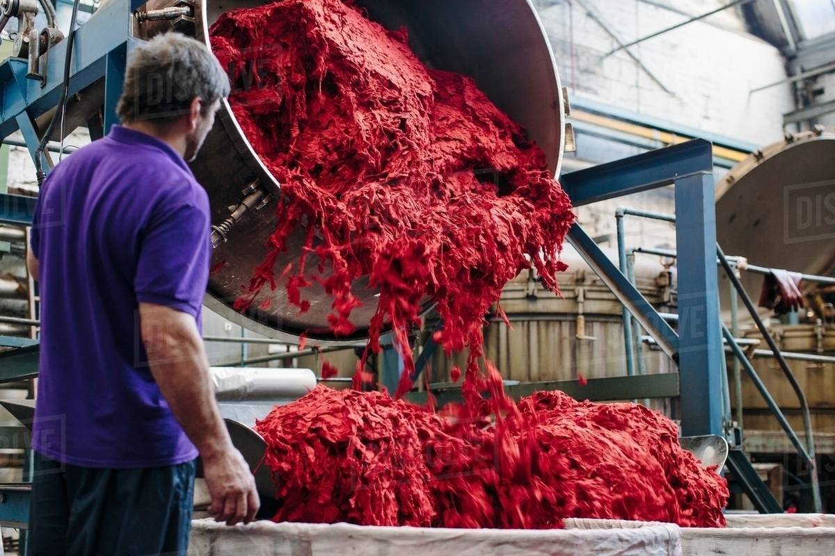 Dyeing And Printing Process / These new textile dyeing methods could