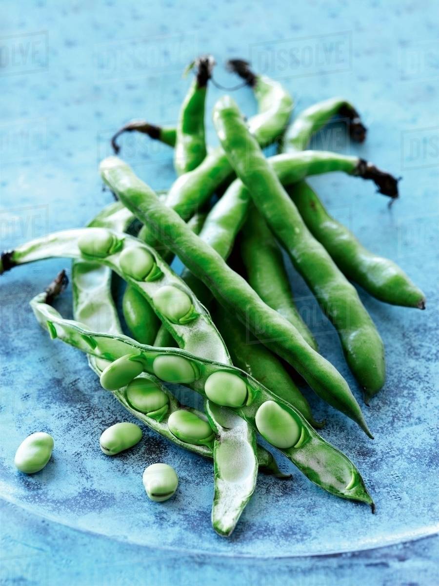 Close up of beans and peas Stock Photo Dissolve