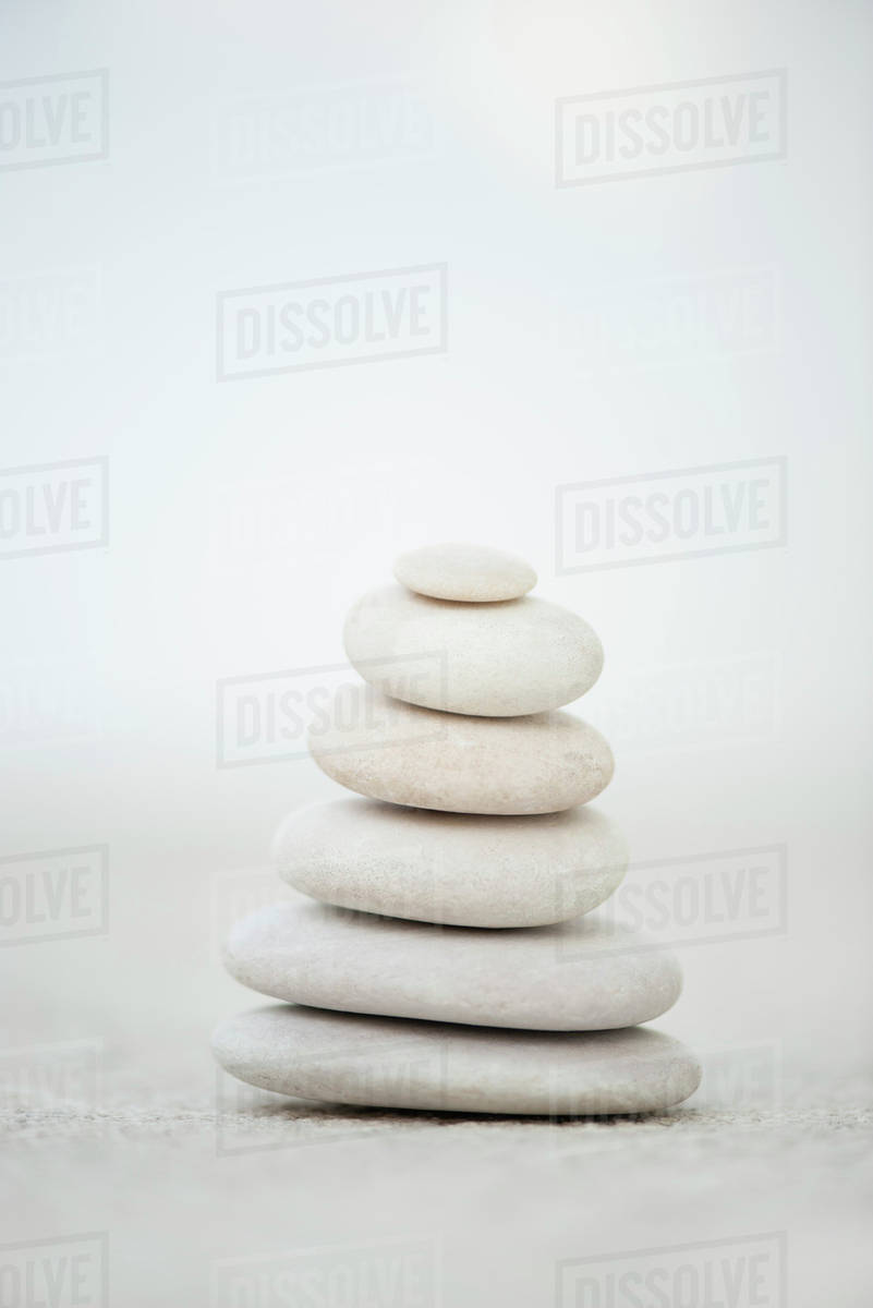 Stacked pebbles Stock Photo Dissolve
