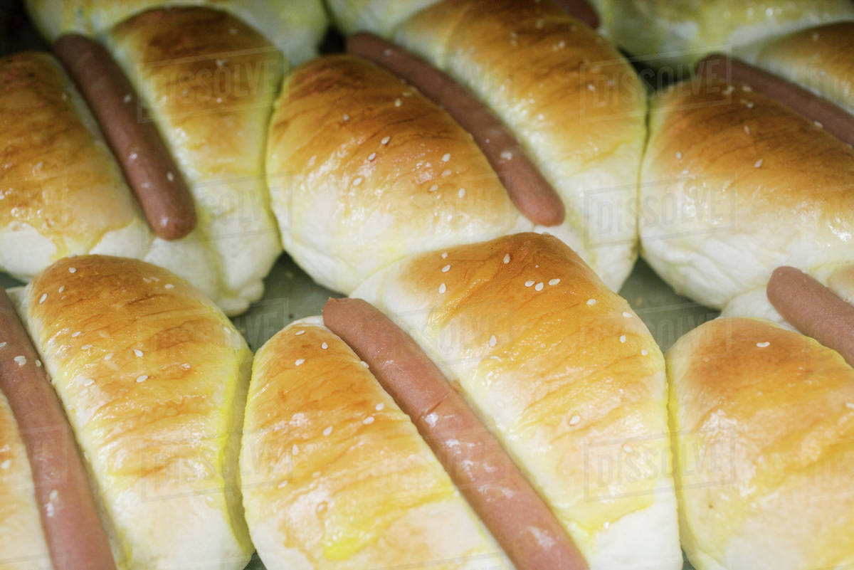 Chinese hot dogs Stock Photo Dissolve