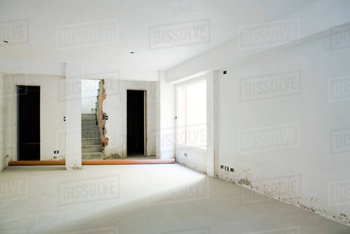 Interior of apartment under renovation Stock Photo Dissolve
